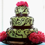 green cake